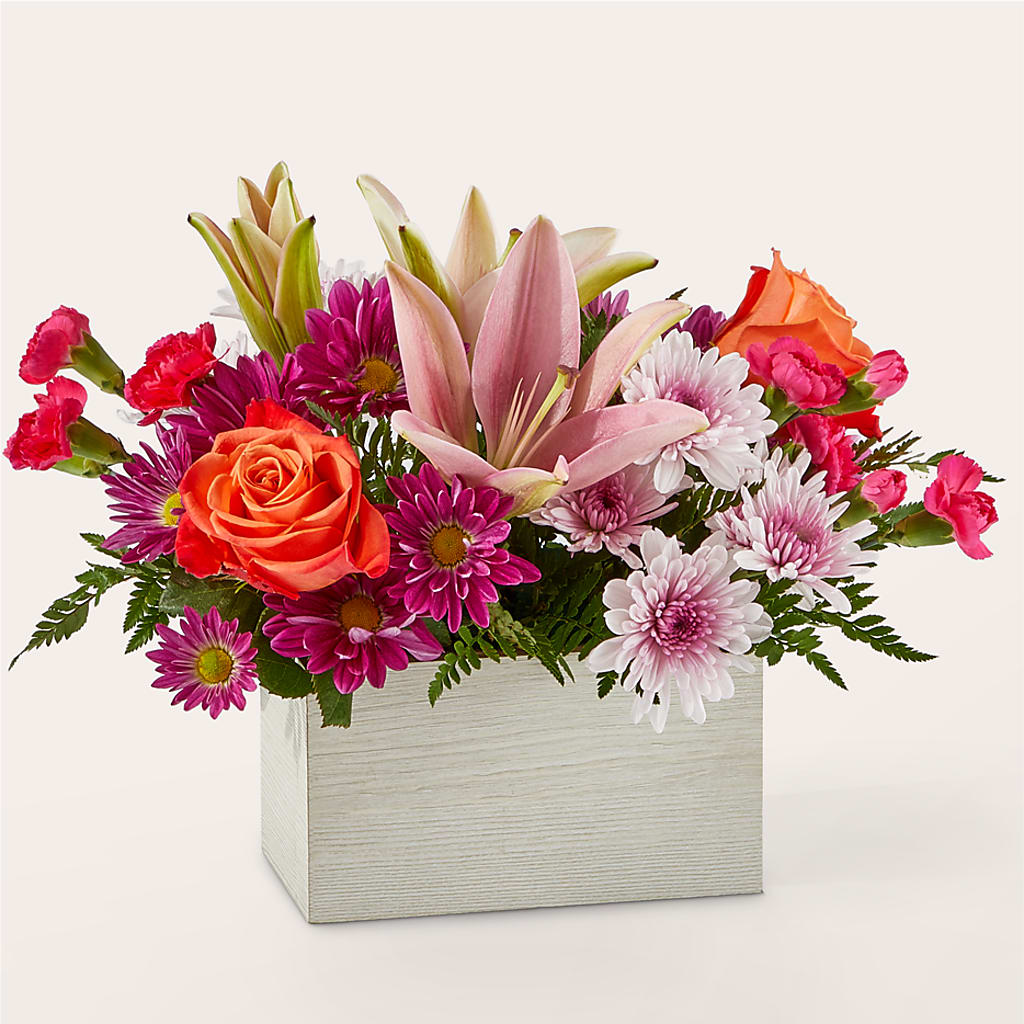 Light of My Life Box Bouquet – Blooms For You, Hamilton NJ