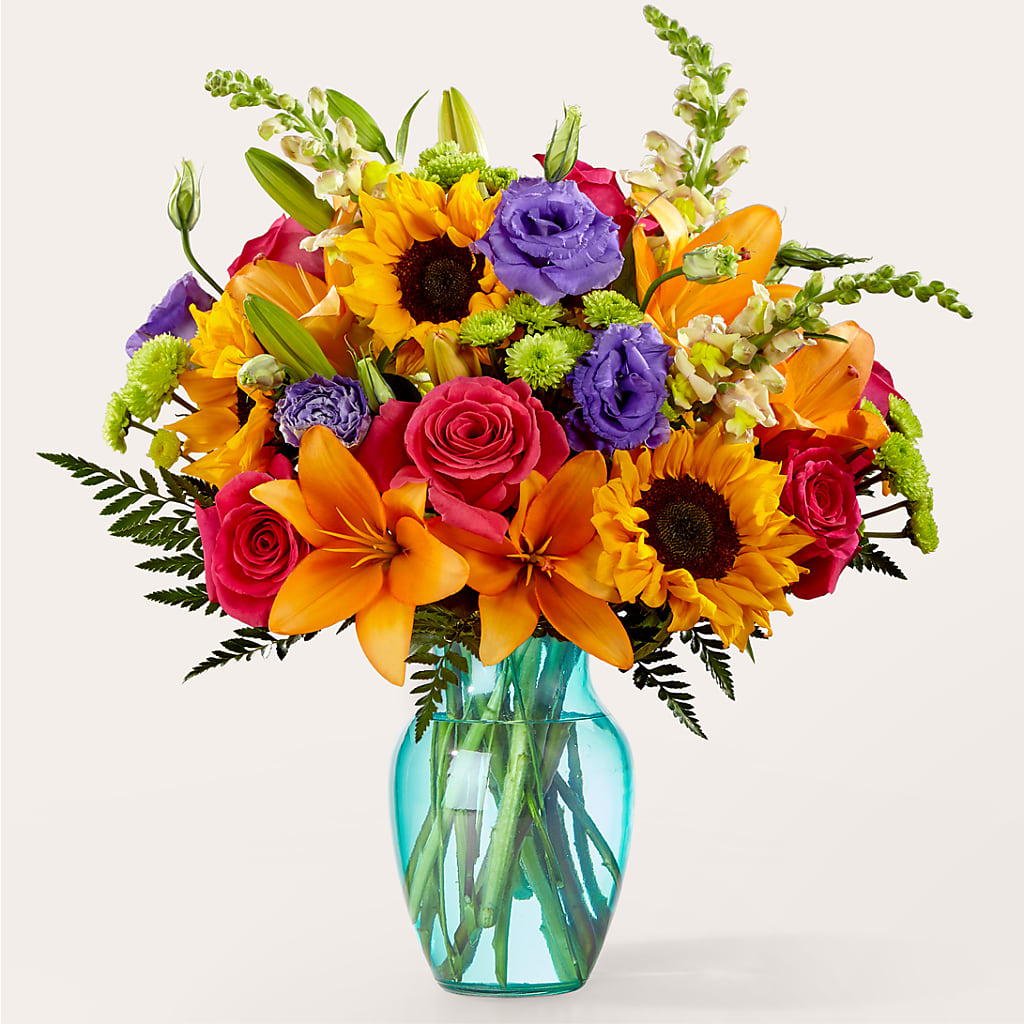Double Rainbow Bouquet – Blooms For You, Hamilton NJ