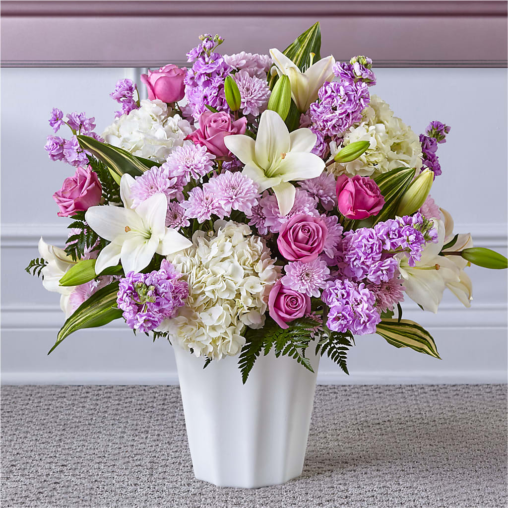 Heaven Sent Floor Basket – Blooms For You, Hamilton NJ