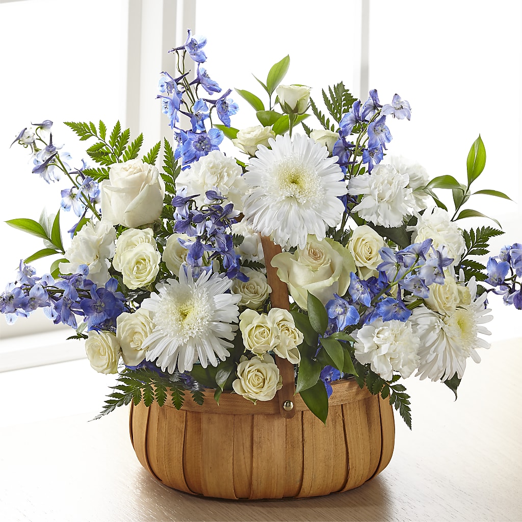 Harmony & Grace Basket – Blooms For You, Hamilton NJ