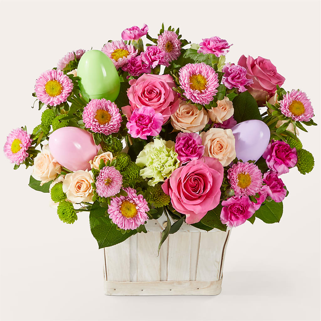Get Eggcited Basket – Blooms For You, Hamilton NJ