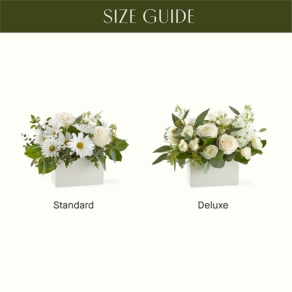 Fresh Linen Box Bouquet –  Blooms For You, Hamilton NJ