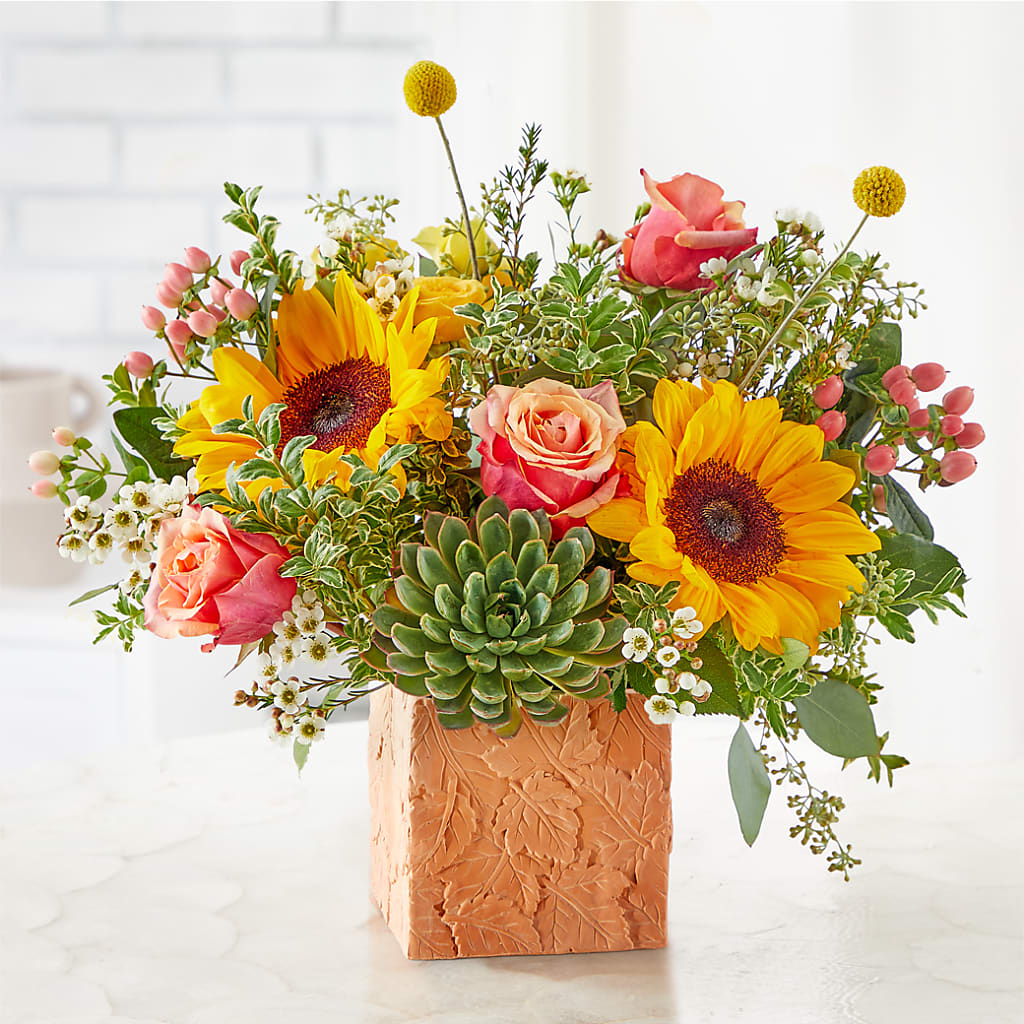 Sunflower Season Bouquet –  Blooms For You, Hamilton NJ