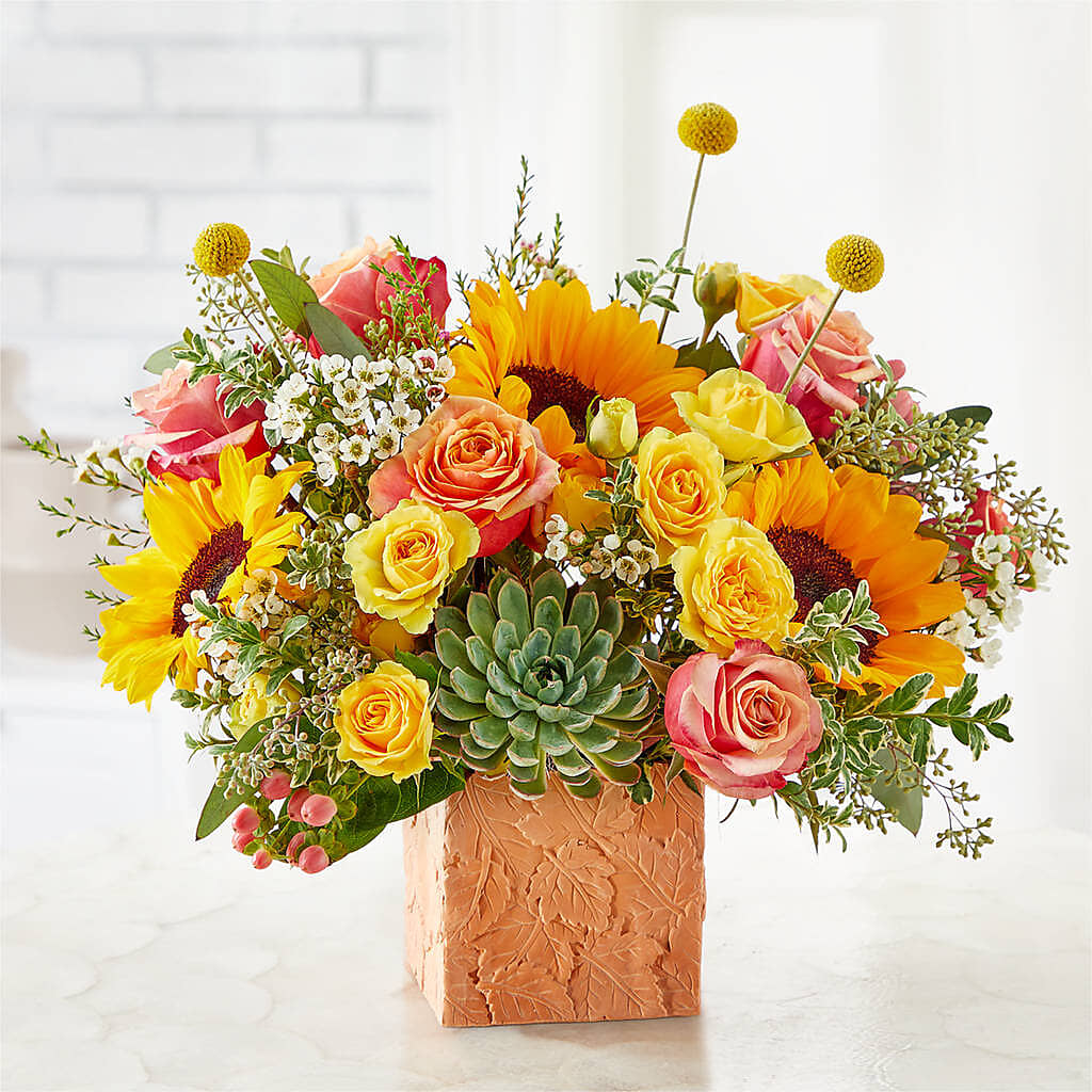 Sunflower Season Bouquet –  Blooms For You, Hamilton NJ