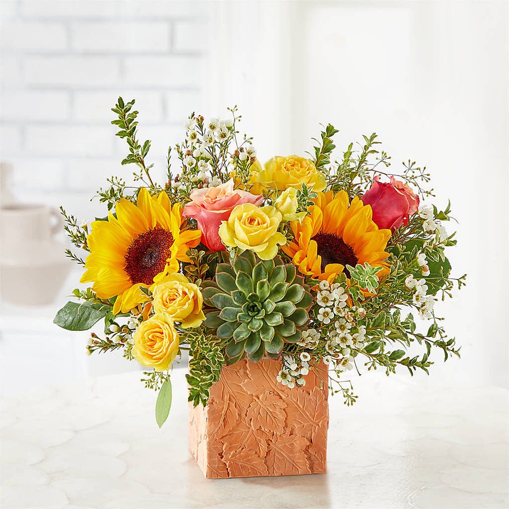 Sunflower Season Bouquet –  Blooms For You, Hamilton NJ