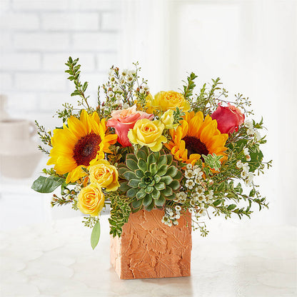 Sunflower Season Bouquet –  Blooms For You, Hamilton NJ