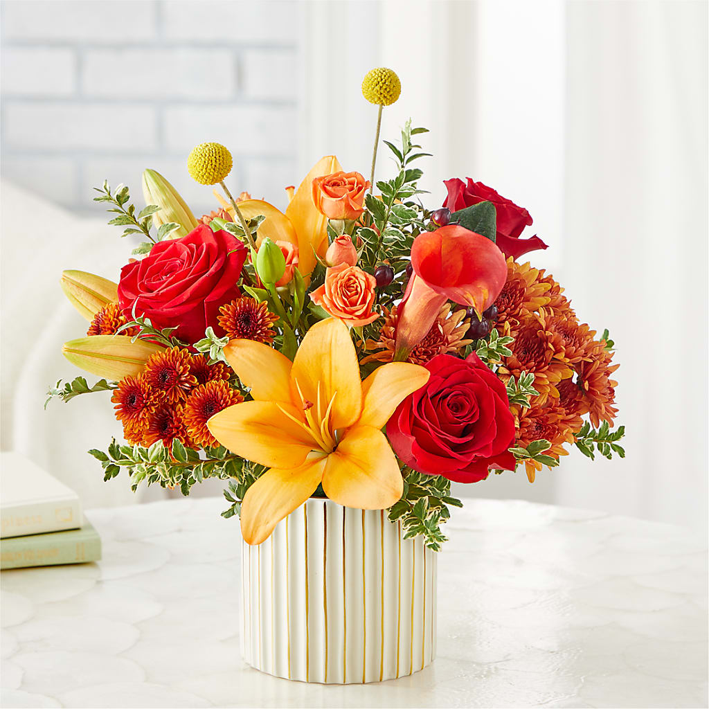 Scarlet Skies Bouquet –  Blooms For You, Hamilton NJ