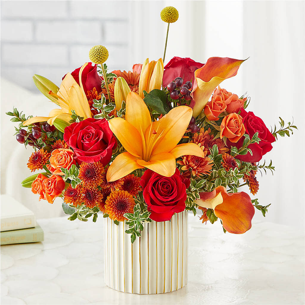 Scarlet Skies Bouquet –  Blooms For You, Hamilton NJ