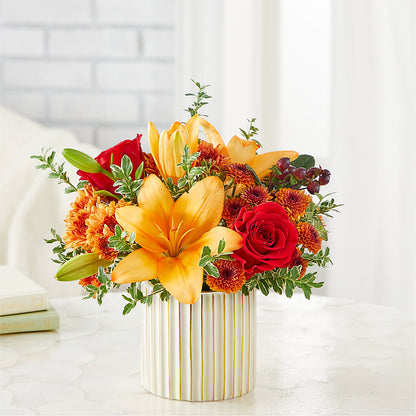Scarlet Skies Bouquet –  Blooms For You, Hamilton NJ