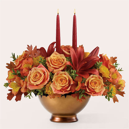Harvest Table Centerpiece –  Blooms For You, Hamilton NJ