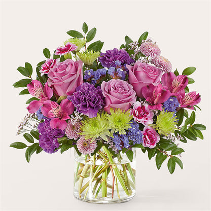 Glass Half Full Bouquet –  Blooms For You, Hamilton NJ