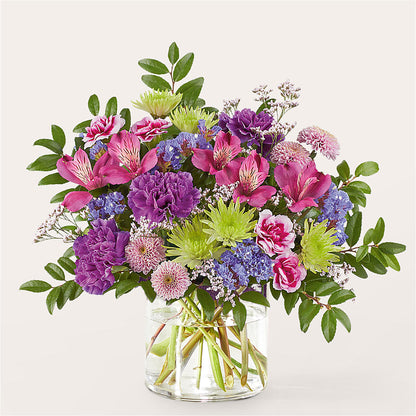 Glass Half Full Bouquet –  Blooms For You, Hamilton NJ