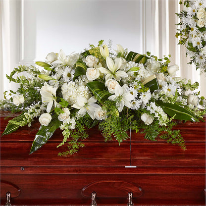 Abundance Casket Spray –  Blooms For You, Hamilton NJ
