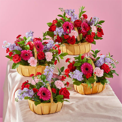 Pink Picnic Basket –  Blooms For You, Hamilton NJ