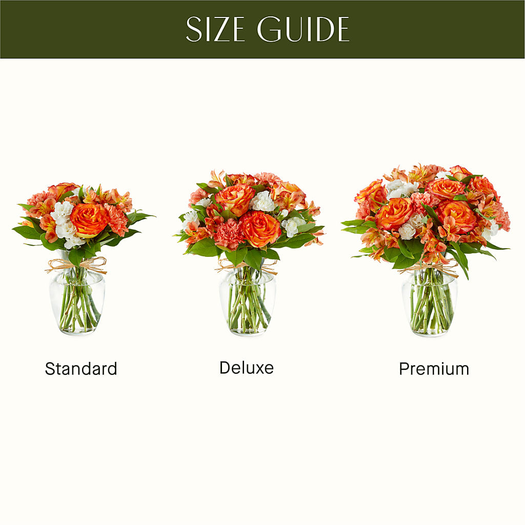 Apricot Glow Bouquet –  Blooms For You, Hamilton NJ