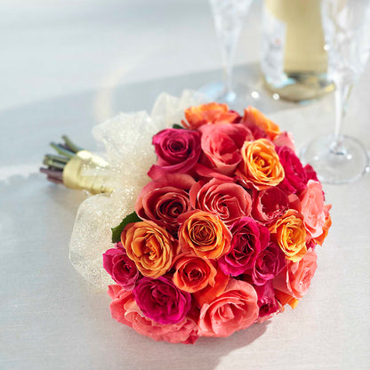 Sweet Roses Bouquet –  Blooms For You, Hamilton NJ