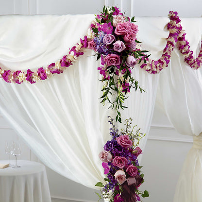 Color & Light Chuppah Decor –  Blooms For You, Hamilton NJ